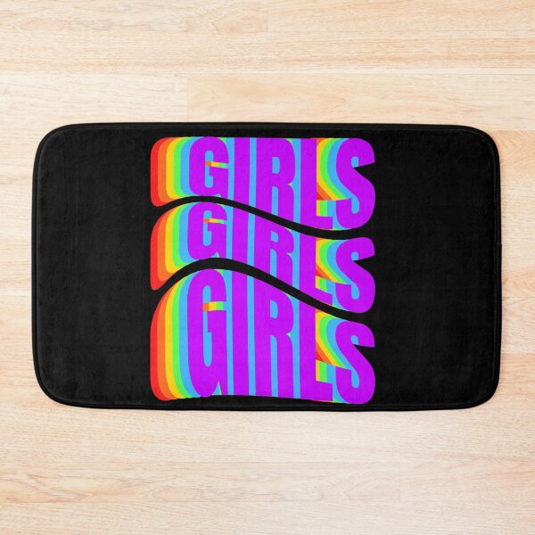 Artikelvorschau, Girls Girls Lesbian pride shirt for lesbians entworfen und verkauft von lucomini.