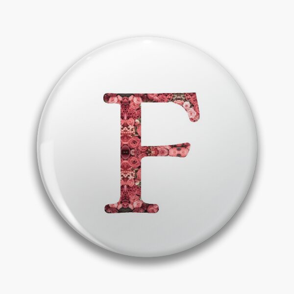 Item preview, Flower Flora Monogram Initial Typography in the Letter F designed and sold by skapastudios.