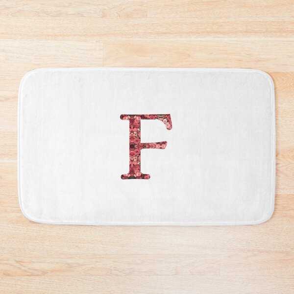 Item preview, Flower Flora Monogram Initial Typography in the Letter F designed and sold by skapastudios.