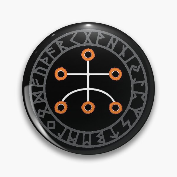Item preview, Kaupaloki Viking Galdrastafir Sigil meaning Prosper in Trade and Business designed and sold by signsandsymbols.