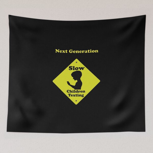 Item preview, Next Generation-Slow children texting designed and sold by GalfiZsolt.
