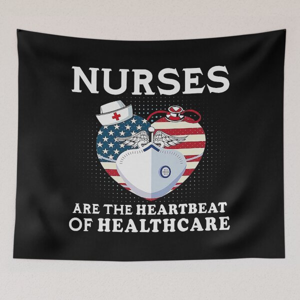Item preview, Nurse Are The Heartbeat Of Healthcare designed and sold by RaymondPurves.