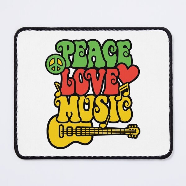 Artikelvorschau, Reggae Peace-Love-Musik entworfen und verkauft von Lisann.
