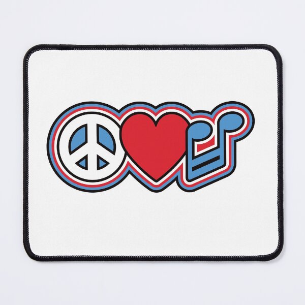 Item preview, PEACE LOVE MUSIC Symbols designed and sold by Lisann.