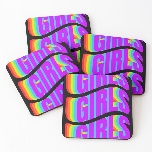 Item preview, Copy of Girls Girls Lesbian pride shirt for lesbians designed and sold by lucomini.