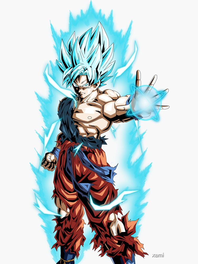 super saiyan blue goku fighterz