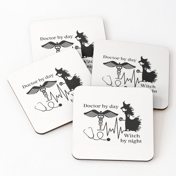 Item preview, Doctor by day, witch by night designed and sold by Auntieck.