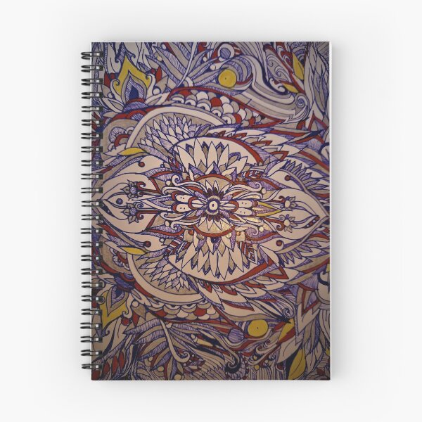 Item preview, colorful mandala designed and sold by awkwardartegle.