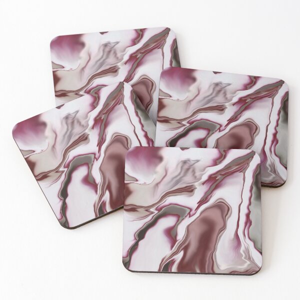 Item preview, Celosia flowing abstract painting  designed and sold by Mirandum.