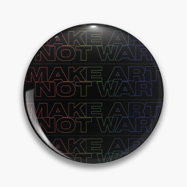 Item preview, Copy of Make art not war - black type designed and sold by annaguerrawords.