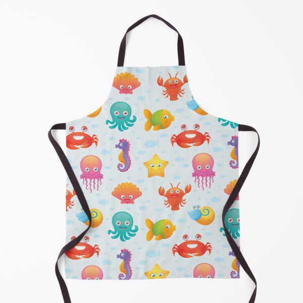 Item preview, Cute Lil Aquatics Seahorse, Jellyfish, Fish, Crab, Octipus, Starfish, Nautalis designed and sold by Pink Pineapple Works.