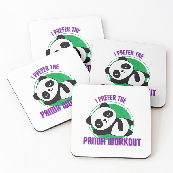 Item preview, I Prefer The Panda Workout designed and sold by Manoroma.
