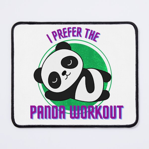 Item preview, I Prefer The Panda Workout designed and sold by Manoroma.