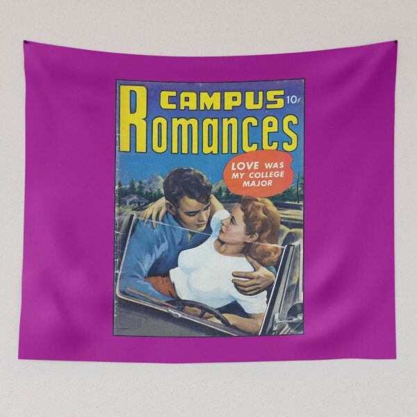 Item preview, Vintage Student Campus College Retro Love Poster Romance Gift designed and sold by TheAplus.