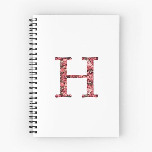 Artikelvorschau, Blumen-Flora-Monogramm-Anfangstypografie im Buchstaben H entworfen und verkauft von skapastudios.