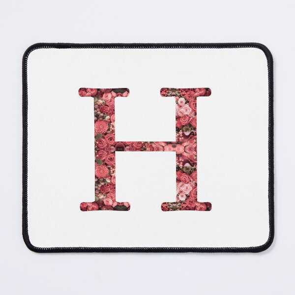 Item preview, Flower Flora Monogram Initial Typography in the Letter H designed and sold by skapastudios.