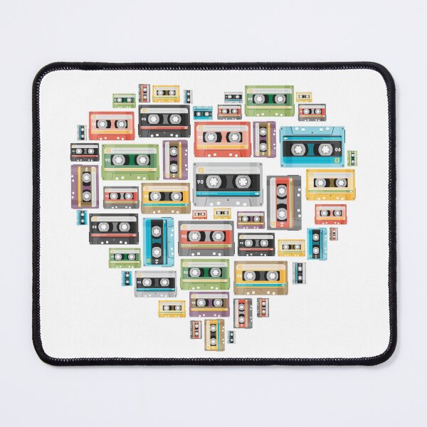 Item preview, I Heart OG Cassette Tape Music designed and sold by Pink Pineapple Works.