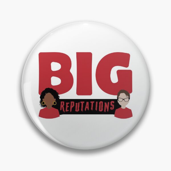 Item preview, BIG REPUTATIONS Podcast logo designed and sold by Samanna Stiel.