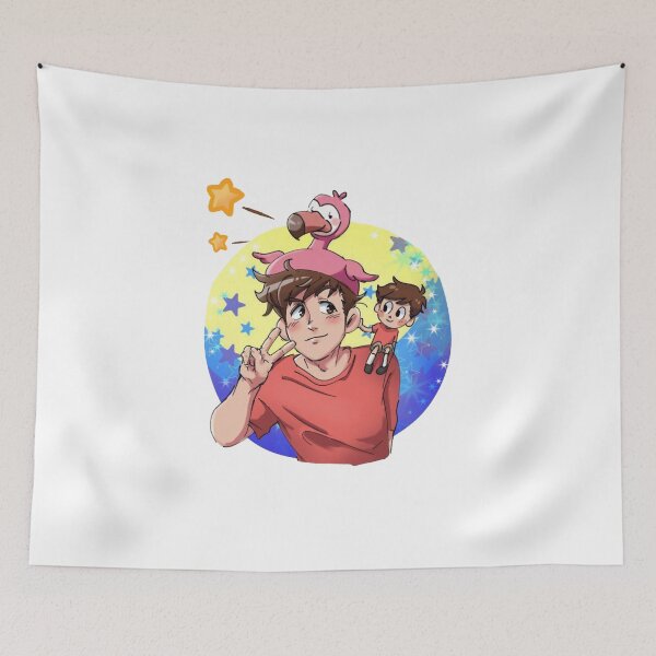 Item preview, Flamingo Youtuber designed and sold by HellyShenck.