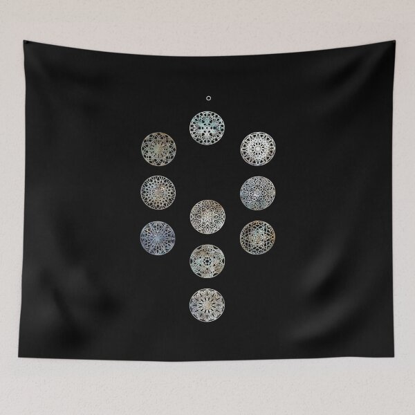 Item preview, Kabalistic Tree Of Life Sacred Geometry Mandalas designed and sold by MetaPhyStore.