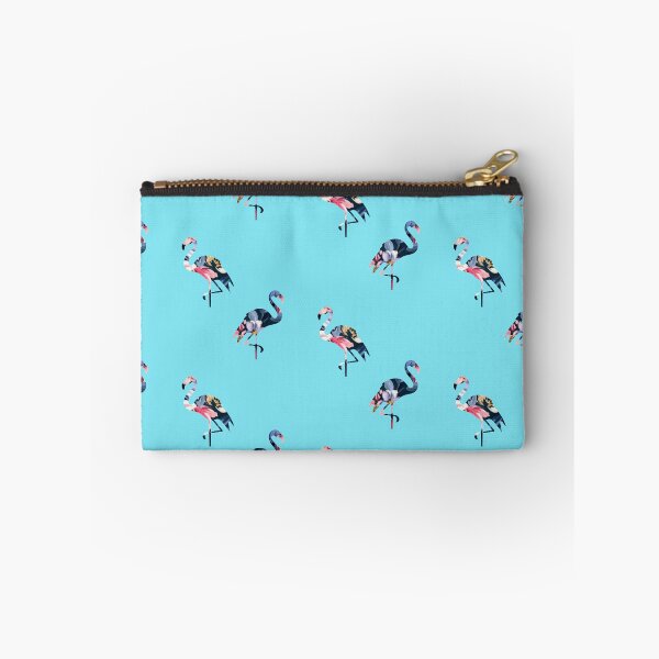 Item preview, Floral Pinkish - Blue Flamingos  designed and sold by Artbysaeme.