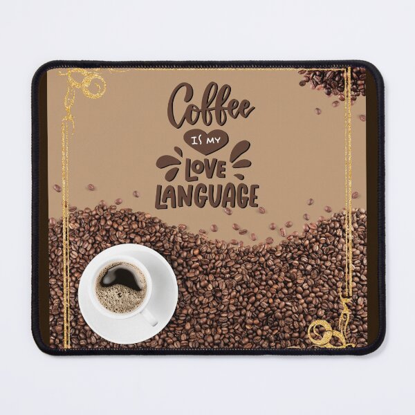 Item preview, Coffee is my love language designed and sold by RinaGArt.