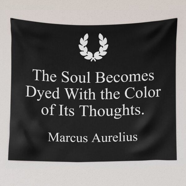 Item preview, Stoicism Quote on the Soul by Marcus Aurelius designed and sold by jutulen.