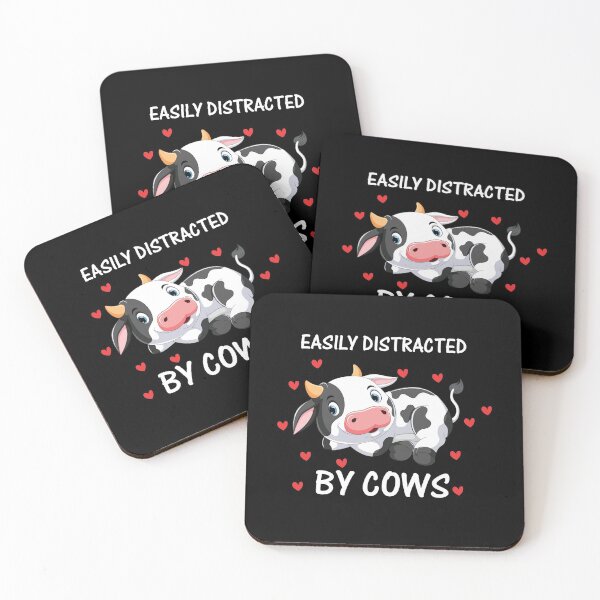 Item preview, Easily distracted by cows, Hold on I see a cow | Cute cows | Baby cows | year of the ox designed and sold by 732Studio.