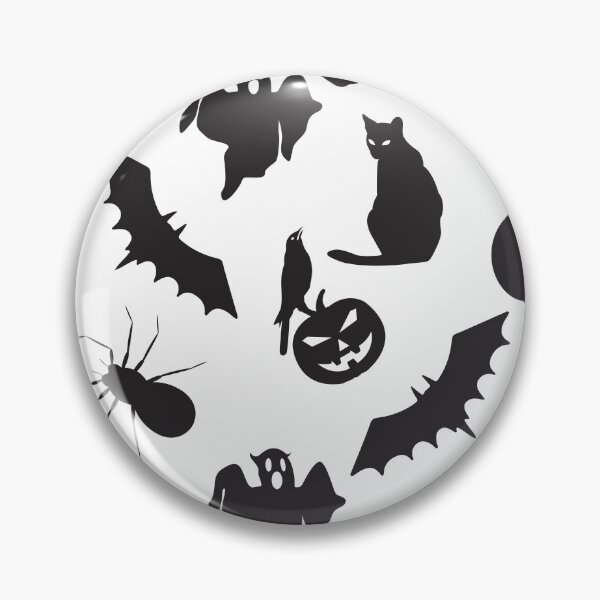 Item preview, Black figurine patterns for Halloween designed and sold by Georgeox.