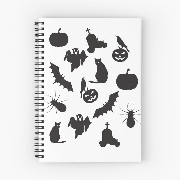 Item preview, Black figurine patterns for Halloween designed and sold by Georgeox.