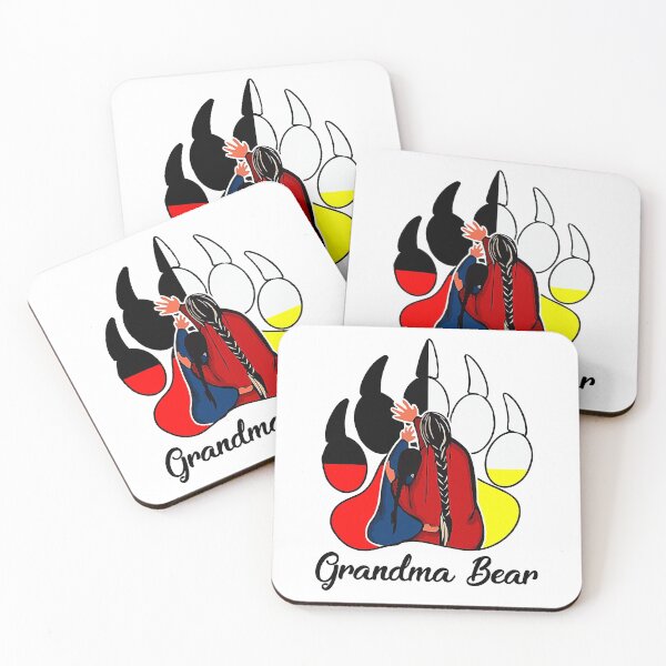 Item preview, Grandma Bear Native American designed and sold by RaymondPurves.
