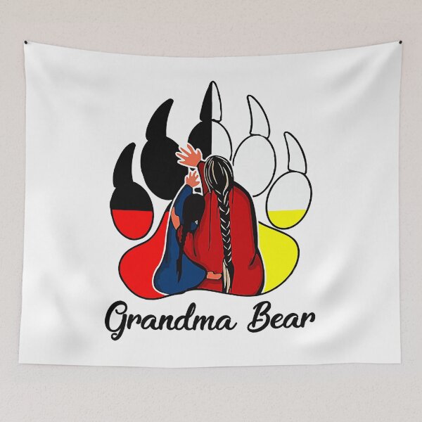 Item preview, Grandma Bear Native American designed and sold by RaymondPurves.