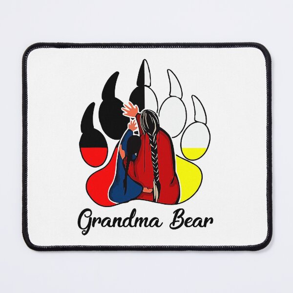 Item preview, Grandma Bear Native American designed and sold by RaymondPurves.