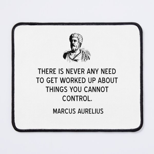 Item preview, Stoicism Quote on Control by Marcus Aurelius designed and sold by jutulen.