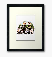 Motor cops Framed Print