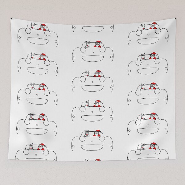 Item preview, Austin-Healey Frogeye Sprite classic car Christmas special edition  designed and sold by soitwouldseem.