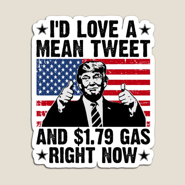 Funny Trump Democrat Political Bumper Sticker Support USA 2020 1 1/2" X 8 1/2" 