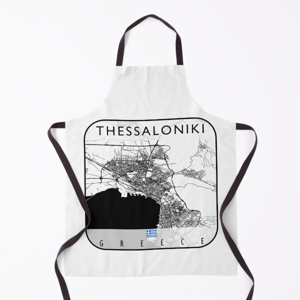 Item preview, THESSALONIKI MAP GREECE designed and sold by hatimelhag.