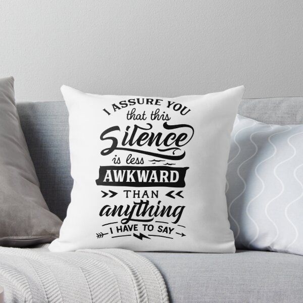 Item preview, I assure you that this silence is less awkward- Funny men’s and women’s introvert sayings designed and sold by Designs Of all kinds.