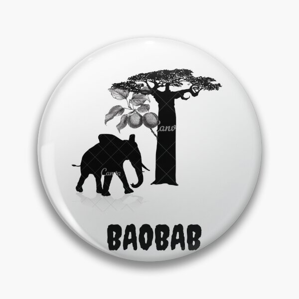 Item preview, Elephants, a Baobab T-shirt, and a Baobab Tree designed and sold by MH Designer.