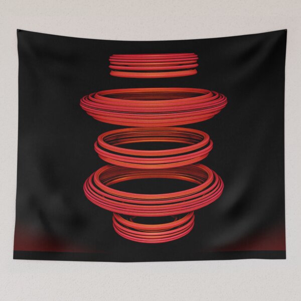 Item preview, Fractals ... 130 ... Red ... designed and sold by AtelierFafard.