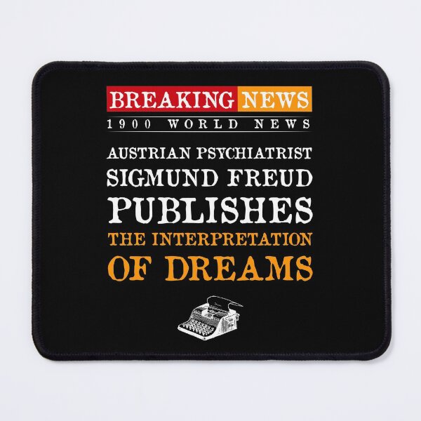 Item preview, Breaking News History 1900 - Sigmund Freud publishes The Interpretation of Dreams designed and sold by epicmarketing.