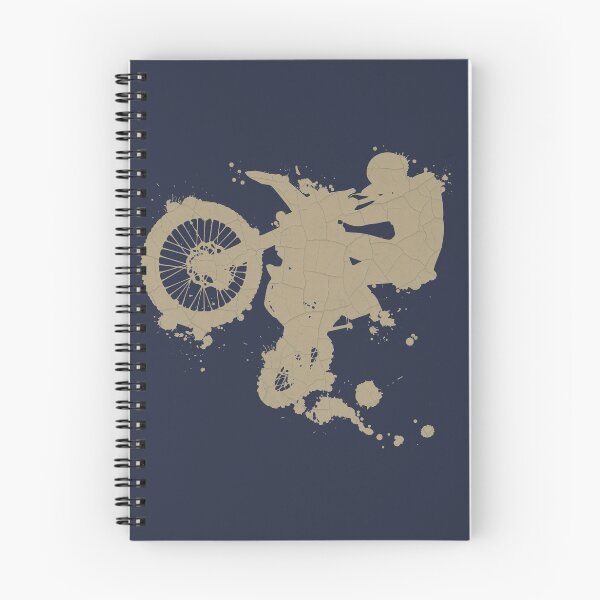 Artikelvorschau, Schmutziges Dirt Bike Motorrad Splatter getrocknetes Schlammknistern in abstraktem Design entworfen und verkauft von Sociojunkie.