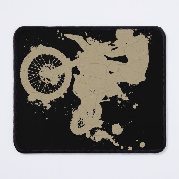 Artikelvorschau, Schmutziges Dirt Bike Motorrad Splatter getrocknetes Schlammknistern in abstraktem Design entworfen und verkauft von Sociojunkie.