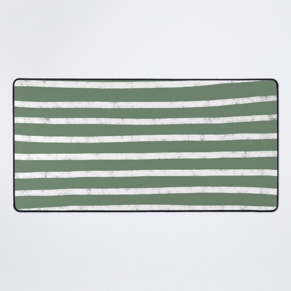 Item preview, Hand Drawn Stripes (white/sage green) designed and sold by Design Minds Boutique.