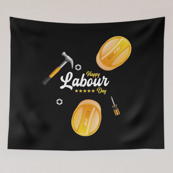 Item preview, Happy Labor Day International Labour Day designed and sold by FoxLand.
