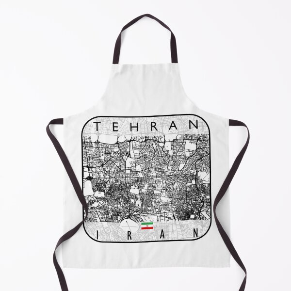 Item preview, TEHRAN MAP IRAN designed and sold by hatimelhag.