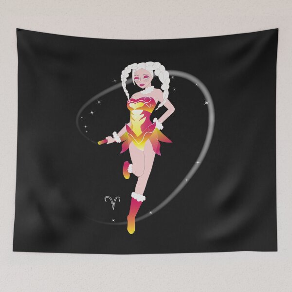 Item preview, Zodiac Aries Warrior - Witchling Zodiac Collection designed and sold by witchlingart.