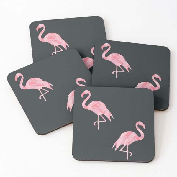 Artikelvorschau,  Tropische Flamingos mit Blumen entworfen und verkauft von Artbysaeme.