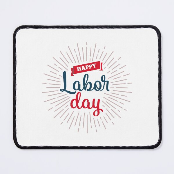 Item preview, Happy Labor Day Calligraphy, Lettering Design designed and sold by FoxLand.